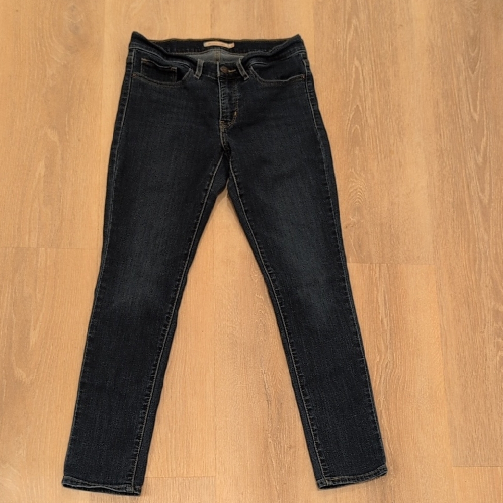 Levi's Women's Dark Blue Skinny Jeans